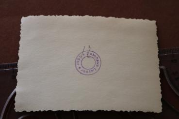 Preview: altes Foto - Sandburg mit Portrait von Adolf Hitler